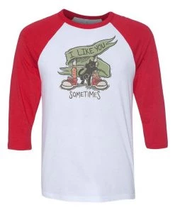 Tobias Fonseca 3/4 Sleeve Raglans Unisex | I Like You | 3/4 Sleeve Raglan