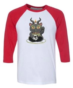 Pepe Rodriquez Unisex | Maneki Demon | 3/4 Sleeve Raglan