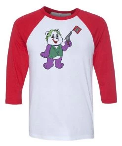 Arm The Animals Unisex | Clown-Bear | 3/4 Sleeve Raglan 3/4 Sleeve Raglans