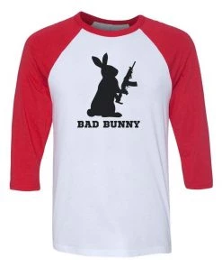 Arm The Animals 3/4 Sleeve Raglans Unisex | Bad Bunny | 3/4 Sleeve Raglan