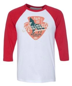 Arm The Animals Unisex | Howl | 3/4 Sleeve Raglan