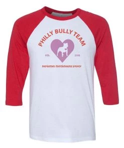 Philly Bully Team Unisex | Est Logo | 3/4 Sleeve Raglan