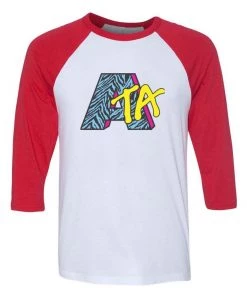 Arm The Animals Unisex | Retro Logo | 3/4 Sleeve Raglan