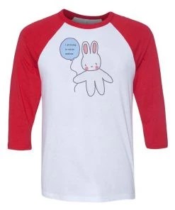 Elle Clover Unisex | Not To Be Anxious | 3/4 Sleeve Raglan 3/4 Sleeve Raglans