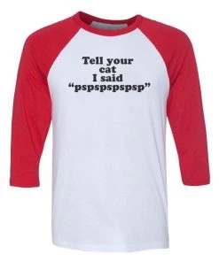 Arm The Animals 3/4 Sleeve Raglans Unisex | Tell Your Cat | 3/4 Sleeve Raglan