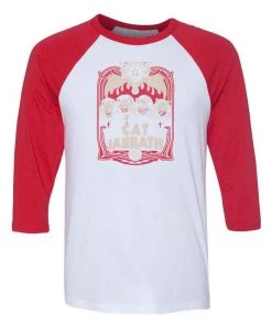 Brutal Kittens 3/4 Sleeve Raglans Unisex | Cat Sabbath | 3/4 Sleeve Raglan