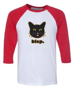 Cats With Their Tongues Out Unisex | Blep | 3/4 Sleeve Raglan 3/4 Sleeve Raglans