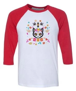 Arm The Animals Unisex | Spirit Cat | 3/4 Sleeve Raglan 3/4 Sleeve Raglans
