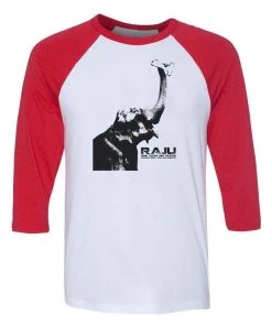 WLSOS 3/4 Sleeve Raglans Unisex | Raju Stencil | 3/4 Sleeve Raglan
