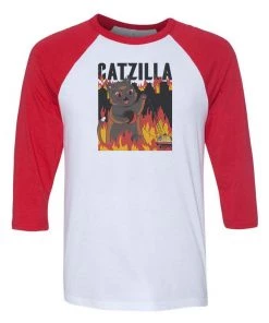 Arm The Animals Unisex | Catzilla | 3/4 Sleeve Raglan