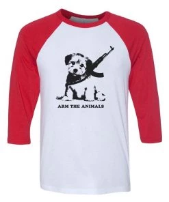 Arm The Animals Unisex | G.I. Doge | 3/4 Sleeve Raglan
