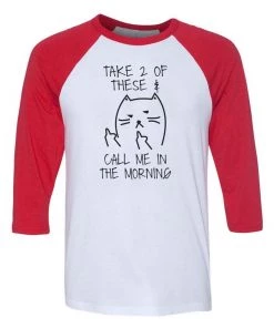 Arm The Animals Unisex | Call Me In The Morning | 3/4 Sleeve Raglan 3/4 Sleeve Raglans