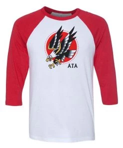 Arm The Animals Unisex | Tattoo Eagle | 3/4 Sleeve Raglan