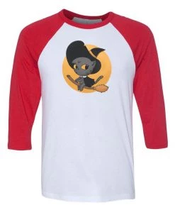 Pepe Rodriquez 3/4 Sleeve Raglans Unisex | Witch Cat | 3/4 Sleeve Raglan