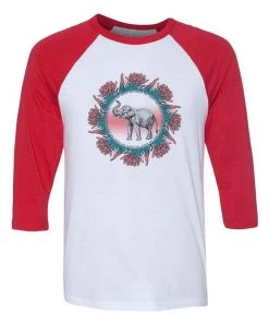 Unisex | WLSOS Tulip Logo | 3/4 Sleeve Raglan