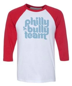 Philly Bully Team Unisex | Groovy Logo | 3/4 Sleeve Raglan