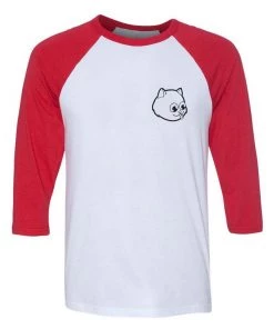 Cats With Their Tongues Out 3/4 Sleeve Raglans Unisex | Pocket Tongue Out | 3/4 Sleeve Raglan