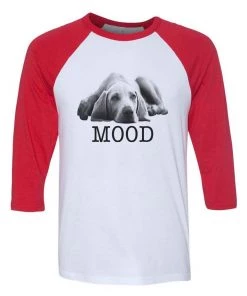 Arm The Animals Unisex | Mood Lazy Dog | 3/4 Sleeve Raglan 3/4 Sleeve Raglans