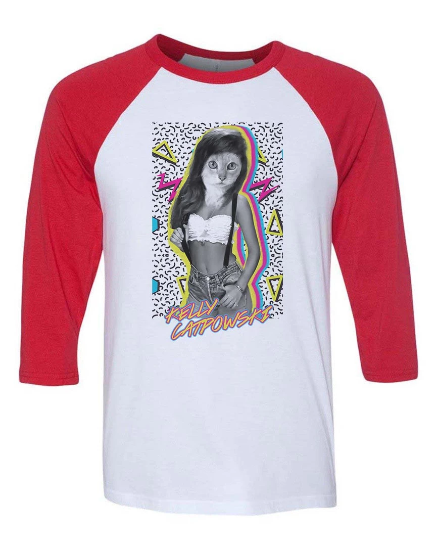 Arm The Animals Unisex | Kelly Catpowski | 3/4 Sleeve Raglan 3/4 Sleeve Raglans