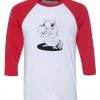 Van Gogh The Chipmunk Unisex | Mouth Full | 3/4 Sleeve Raglan