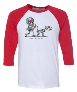 Arm The Animals 3/4 Sleeve Raglans Unisex | Walking Dead | 3/4 Sleeve Raglan