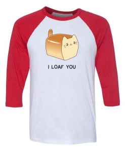 Ana Villanueva Unisex | Loaf Cat | 3/4 Sleeve Raglan 3/4 Sleeve Raglans
