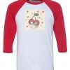 Elle Clover Unisex | I Love Cherry Much | 3/4 Sleeve Raglan