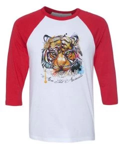 Arm The Animals Unisex | Brilliant Bengal | 3/4 Sleeve Raglan