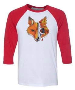 Tobias Fonseca Unisex | Autumn Fox | 3/4 Sleeve Raglan 3/4 Sleeve Raglans