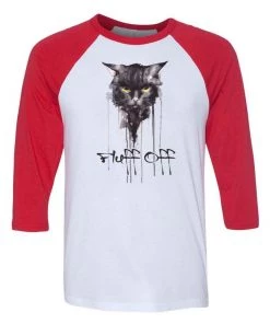 Arm The Animals 3/4 Sleeve Raglans Unisex | Fluff Off | 3/4 Sleeve Raglan