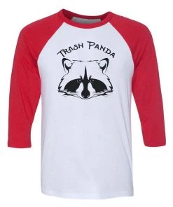 Arm The Animals 3/4 Sleeve Raglans Unisex | Trash Panda | 3/4 Sleeve Raglan