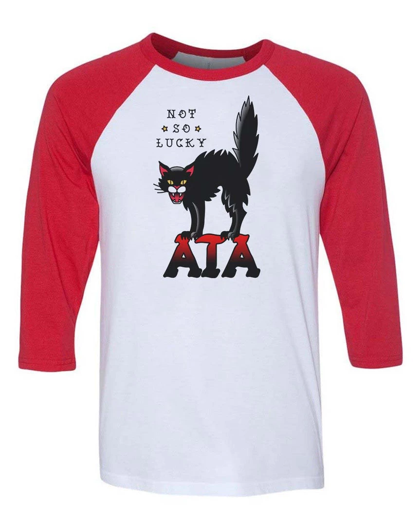 Arm The Animals Unisex | Tattoo Black Cat | 3/4 Sleeve Raglan 3/4 Sleeve Raglans