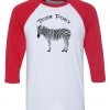Arm The Animals Unisex | Tiger Pony | 3/4 Sleeve Raglan
