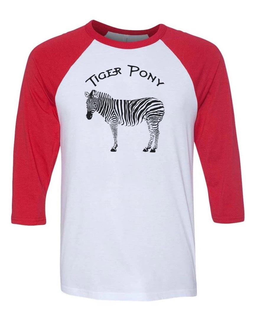 Arm The Animals Unisex | Tiger Pony | 3/4 Sleeve Raglan
