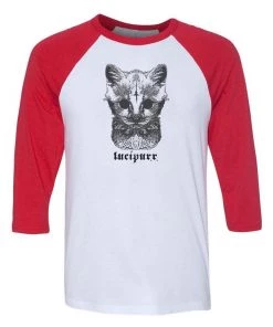 Arm The Animals Unisex | Lucipurr | 3/4 Sleeve Raglan 3/4 Sleeve Raglans