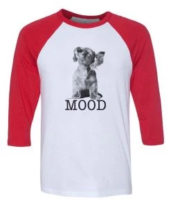Arm The Animals Unisex | Mood Puppy Groove | 3/4 Sleeve Raglan