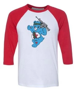 Arm The Animals Unisex | Bambo First Blood | 3/4 Sleeve Raglan 3/4 Sleeve Raglans