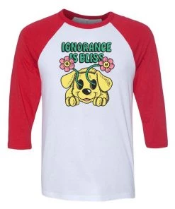 Jade Bern 3/4 Sleeve Raglans Unisex | Ignorance | 3/4 Sleeve Raglan