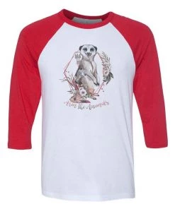 Arm The Animals Unisex | Ridgeline Meerkat | 3/4 Sleeve Raglan 3/4 Sleeve Raglans
