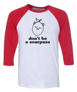 Arm The Animals Unisex | Sour Puss | 3/4 Sleeve Raglan 3/4 Sleeve Raglans