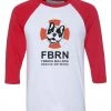 French Bulldog Rescue Network Unisex | FBRN Logo | 3/4 Sleeve Raglan 3/4 Sleeve Raglans