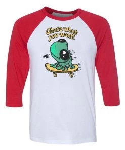 Jade Bern Unisex | Skate Frog | 3/4 Sleeve Raglan 3/4 Sleeve Raglans