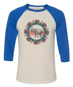 Unisex | WLSOS Tulip Logo | 3/4 Sleeve Raglan