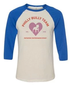 Philly Bully Team Unisex | Est Logo | 3/4 Sleeve Raglan