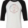 Arm The Animals Unisex | 4th Of July Rescue Knuckles | 3/4 Sleeve Raglan
