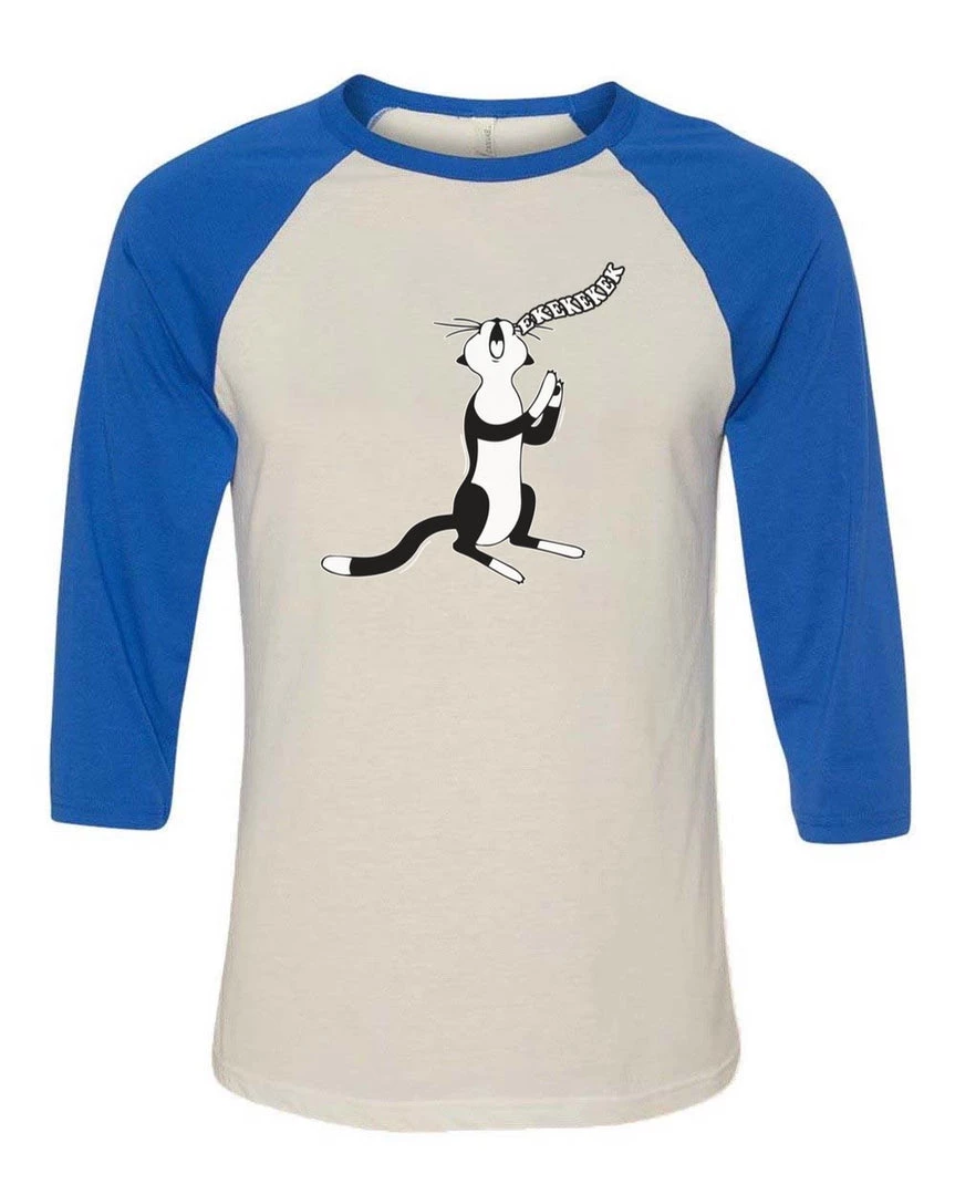 Cats With Their Tongues Out 3/4 Sleeve Raglans Unisex | Say It Loud, Say It Proud | 3/4 Sleeve Raglan