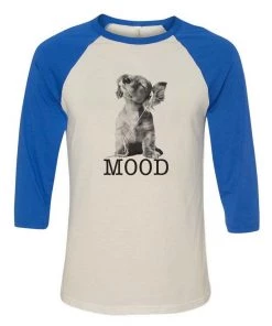 Arm The Animals Unisex | Mood Puppy Groove | 3/4 Sleeve Raglan