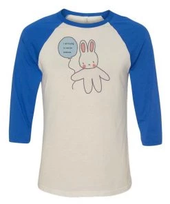 Elle Clover Unisex | Not To Be Anxious | 3/4 Sleeve Raglan 3/4 Sleeve Raglans