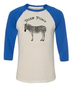Arm The Animals Unisex | Tiger Pony | 3/4 Sleeve Raglan