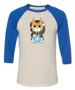 Pepe Rodriquez Unisex | Loki Cat | 3/4 Sleeve Raglan